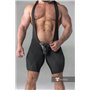 MASKULO - Wrestling Singlet Codpiece Black