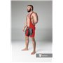 MASKULO - Wrestling Singlet Codpiece Thigh Pads Red