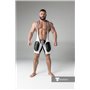 MASKULO - Wrestling Singlet Codpiece Thigh Pads White