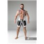 MASKULO - Wrestling Singlet Codpiece Thigh Pads White