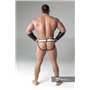 MASKULO - Fetish Jockstrap Detachable Codpiece Black