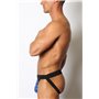 Foxhole Camo Mesh Jockstrap Blue