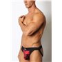 Foxhole Camo Mesh Jockstrap Red