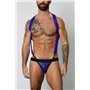 Gunner Neoprene Jockstrap Blue