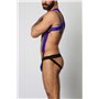 Gunner Neoprene Jockstrap Blue