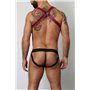 Gunner Neoprene Jockstrap Red