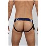 Sniper Neoprene Jock w/ Side Pocket Blue