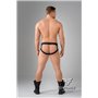 EnForce Waist-high Codpiece Jockstraps Black