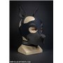 Neo WOOF! Head Harness Black