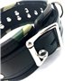 COLLAR 5 D RING - soft leather - Camouflage The Red