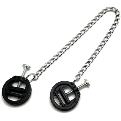 Round PVC NIPPLE CLAMPS WITH CHAIN