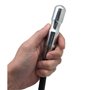 Shower Shot Enema Nozzle-  Round - Aluminium