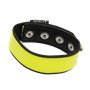 Addikt Leather Armband: Yellow