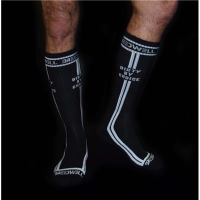 BREEDWELL Dirty by Choice"" Socks (Black)